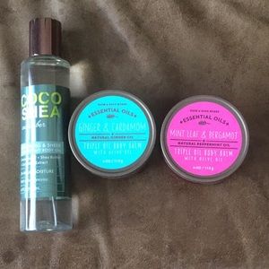 Bath & Body Works oil/ balm bundle